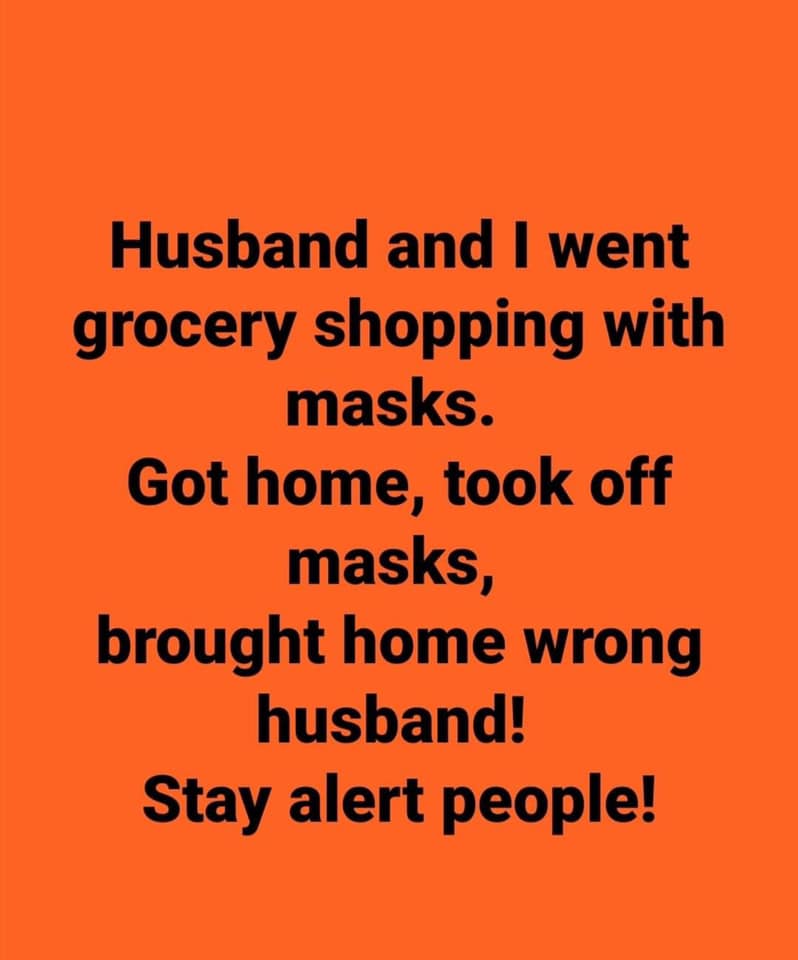 Note to self: don't take husbands to the supermarket