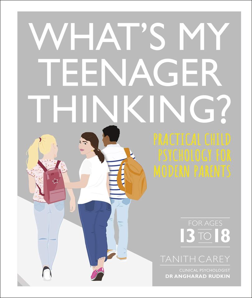  What’s my Teenager Thinking? Practical Child Psychology for Modern Parents, by Tanith Carey and Dr Angharad Rudkin, published by DK on May 14