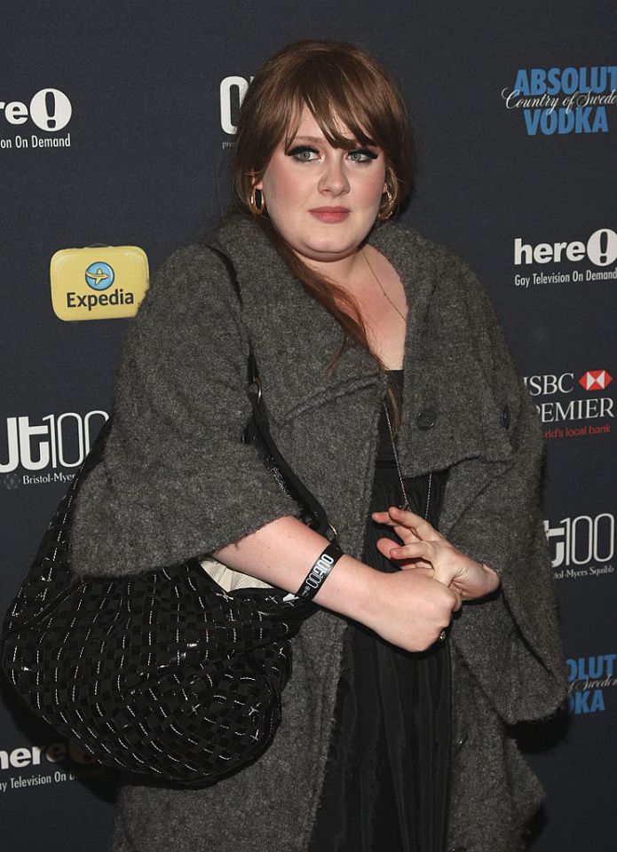  Adele looked completely different when she first shot to fame in 2008-9