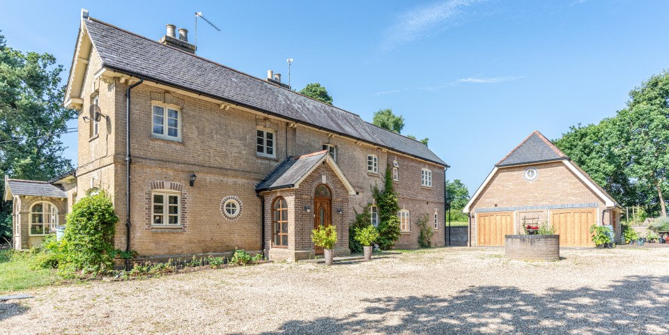  The 'Hobbit House' is for sale with Jan’s main five-bed home — up for £2million in West Stow, Suffolk