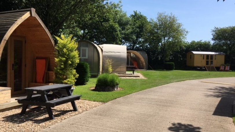 The park even has a dog spa for your furry friends