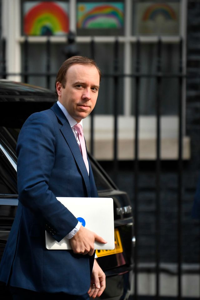  Matt Hancock reportedly told Boris Johnson to "give me a break" during a furious bust-up