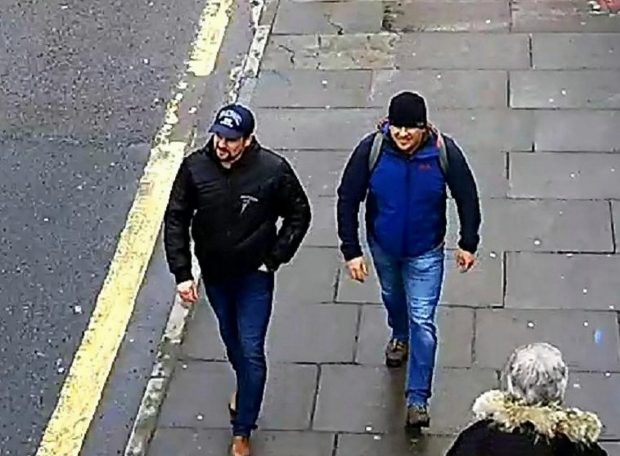  Alexander Petrov and Ruslan Boshirov were accused of being Russian spies and trying to carry out an assassination in Salisbury