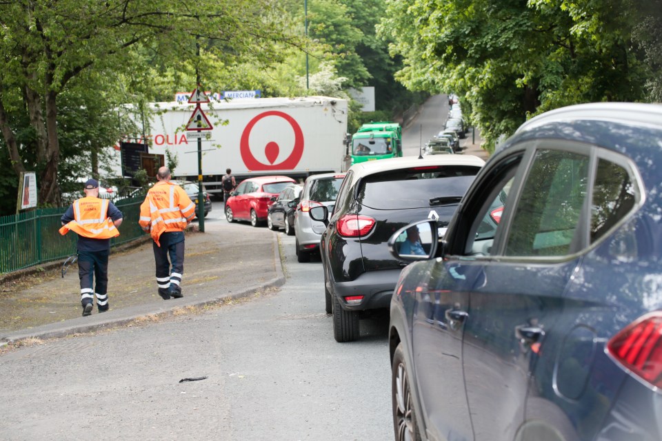  There were long tailbacks after a recycling centre reopened in Birmingham on Thursday