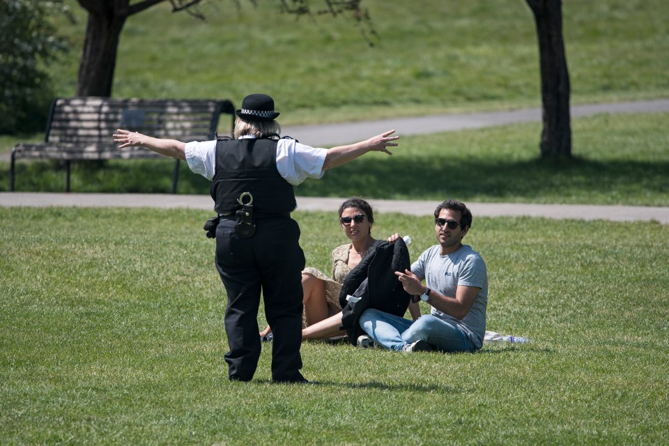  Brits were told not to sunbathe in parks this bank holiday weekend