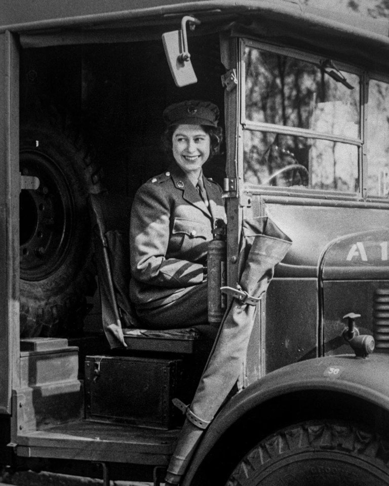  The Queen was the first female member of the Royal Family to serve in the military, training as a mechanic during WW2