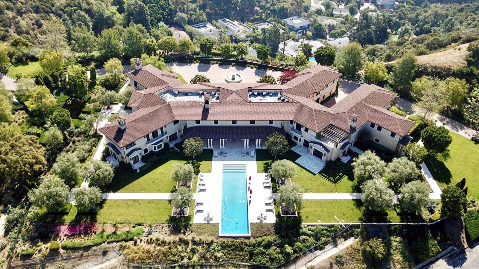 The couple have been reportedly living in Tyler Perry’s £15million Beverley Hills home