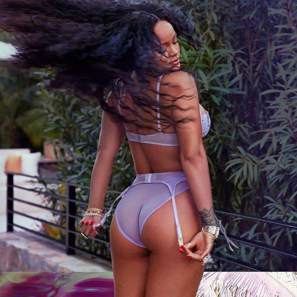  Rihanna told of the brand's success as she shared the saucy snaps