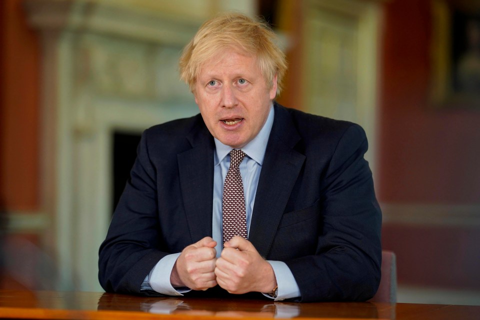 Boris Johnson tonight urged Brits to continue to stay alert