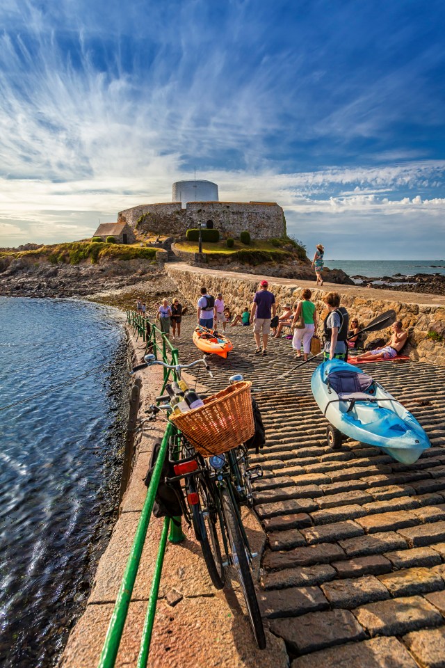  Guernsey is perfect for a holiday, with its glorious sands, scrumptious fresh seafood and dolphins