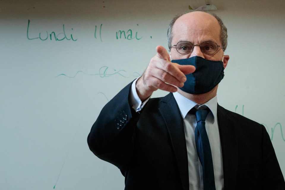  Education Minister Jean-Michel Blanquer estimated that 80% to 85% of France's 50,500 preschools and elementary schools will open this week