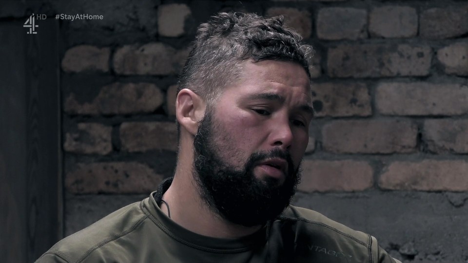  Tony Bellew broke down in tears on Celebrity SAS: Who Dares Wins when facing his fear