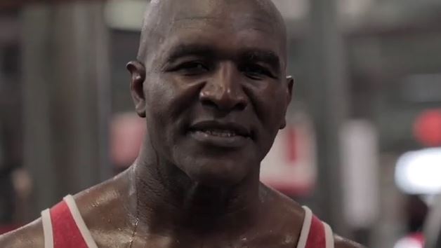  Evander Holyfield is seemingly ready to go to war with old foe Mike Tyson again