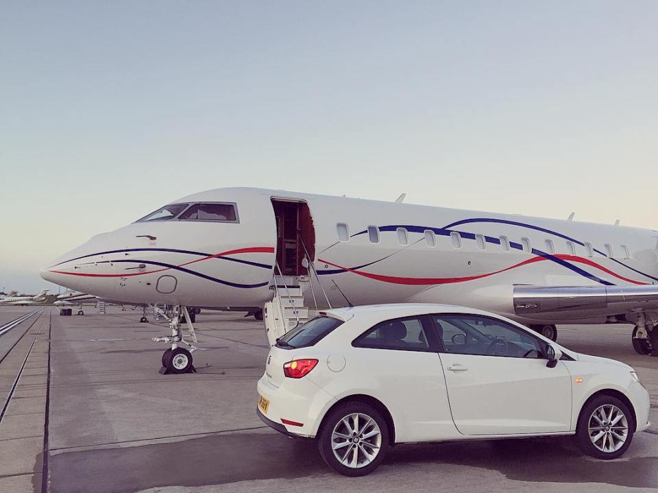 Jay's jet-setting lifestyle is funded by his family's "old money"