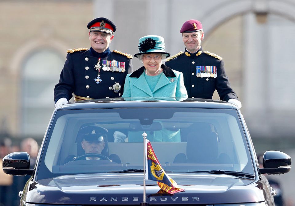 The Queen was spotted driving her Range Rover earlier this year