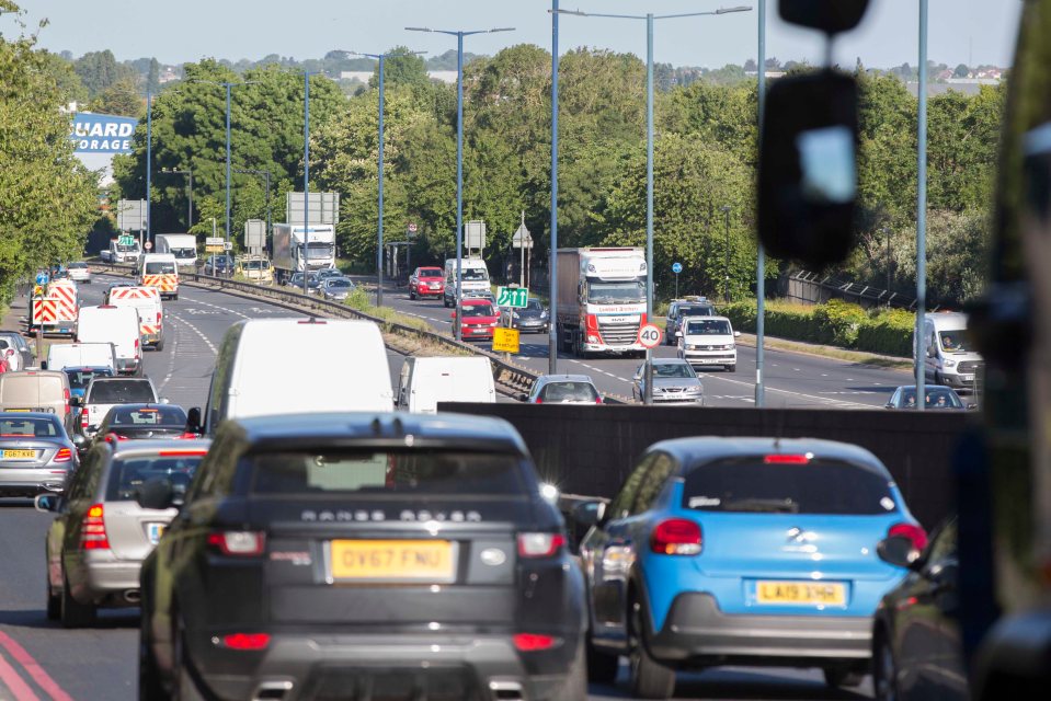  Vehicles on the roads have gone up this week after lockdown restrictions were eased