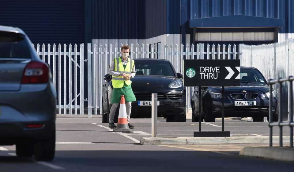  Customers must social distance when collecting their orders and staff must wear masks