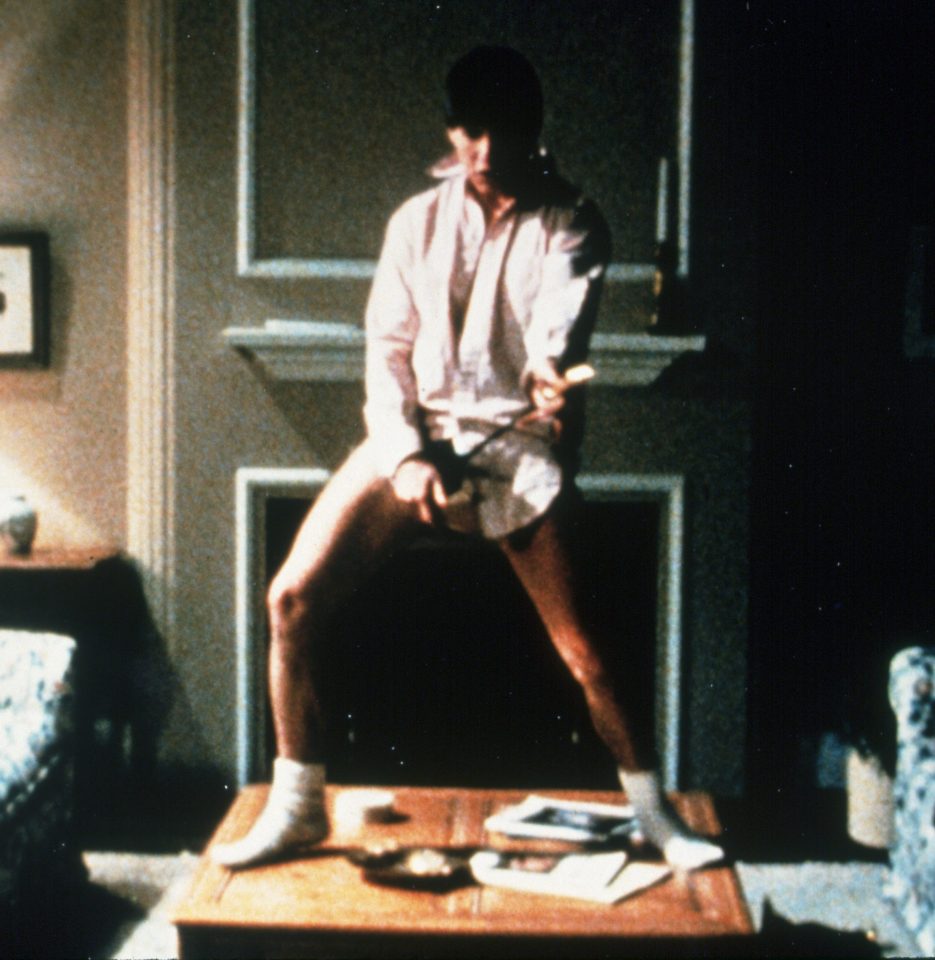  Tom Cruise as Joel Goodson in 1983 coming-of-age teen drama Risky Business