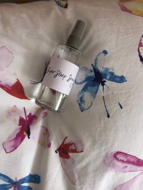 Lauren Libin makes her own sleep spray - costing just 50p - and says it's the only thing which will get her kids to sleep