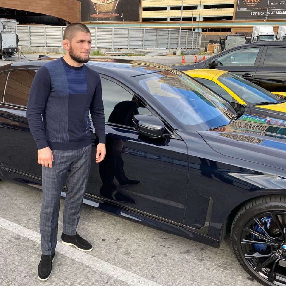  Nurmagomedov loved White's car so much be bought the same one months later