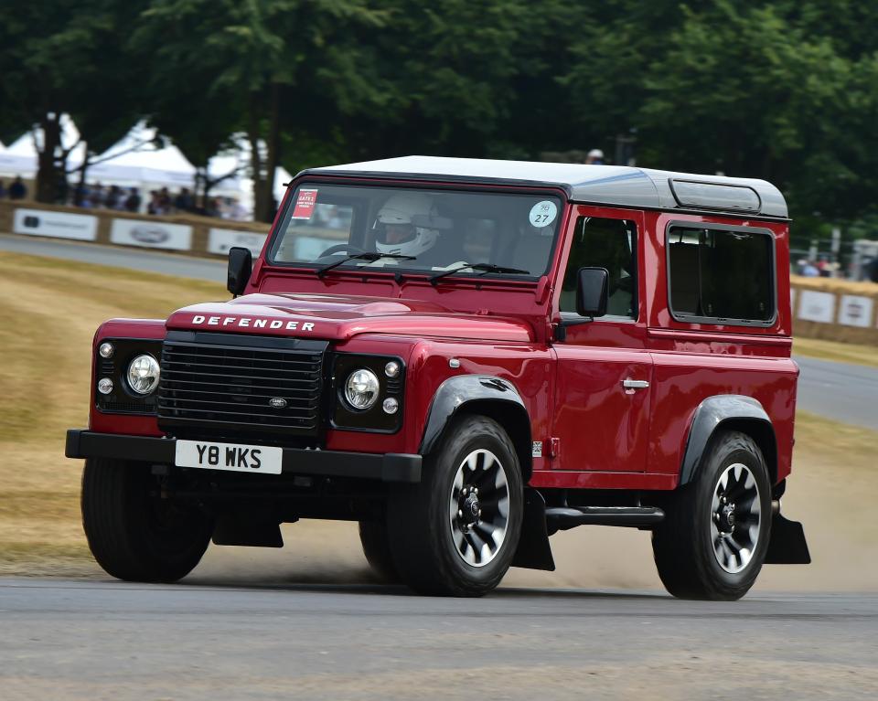  White gave his eldest son Aidan a £180k Defender Works V8 70th Anniversary Edition for his 16th birthday