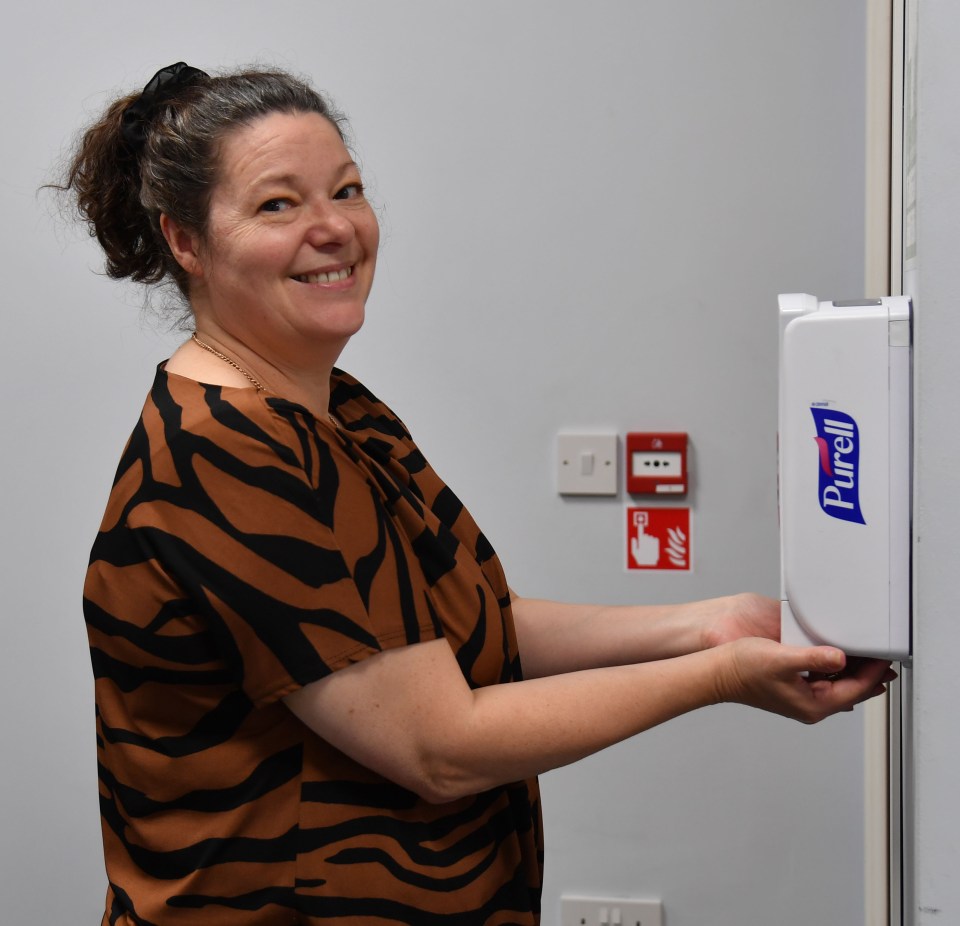  Hand sanitisers help staff keep hygienic through the working day