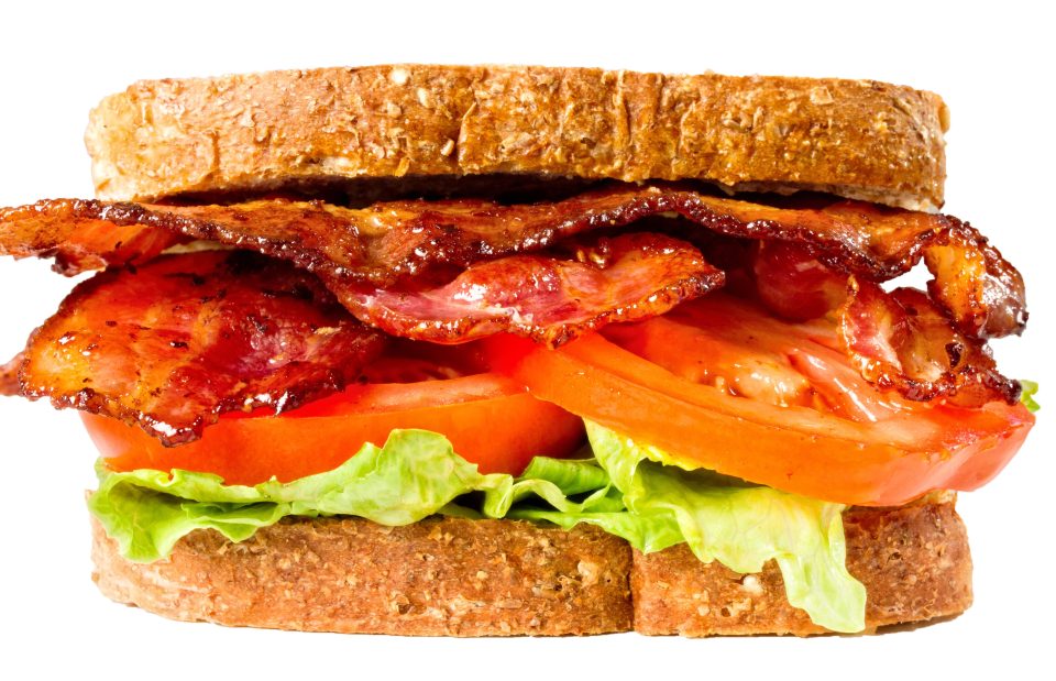  Gregg’s tip: 'Please crisp up the bacon, otherwise you have to rip the meat with your teeth when you eat the sandwich – most unbecoming!'