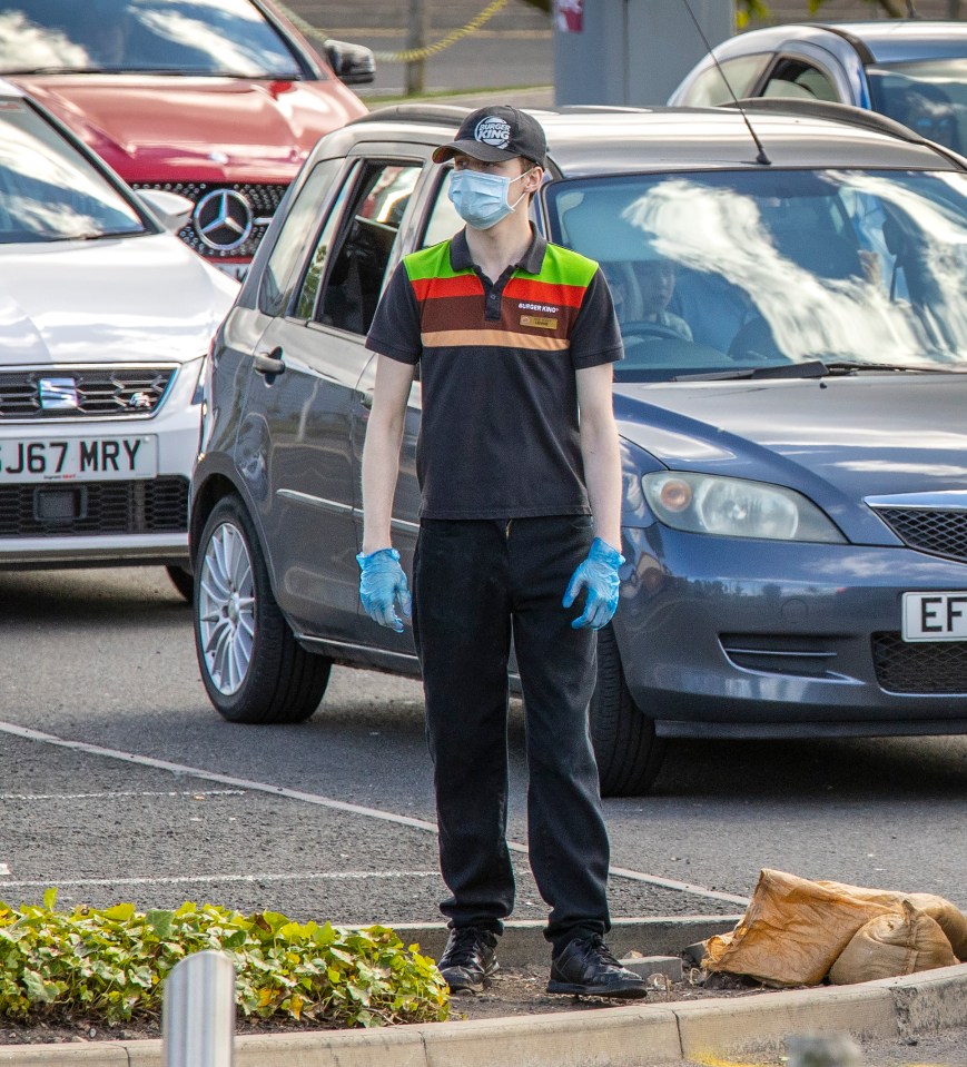 Staff have been given PPE to wear to keep them safe when stores reopen