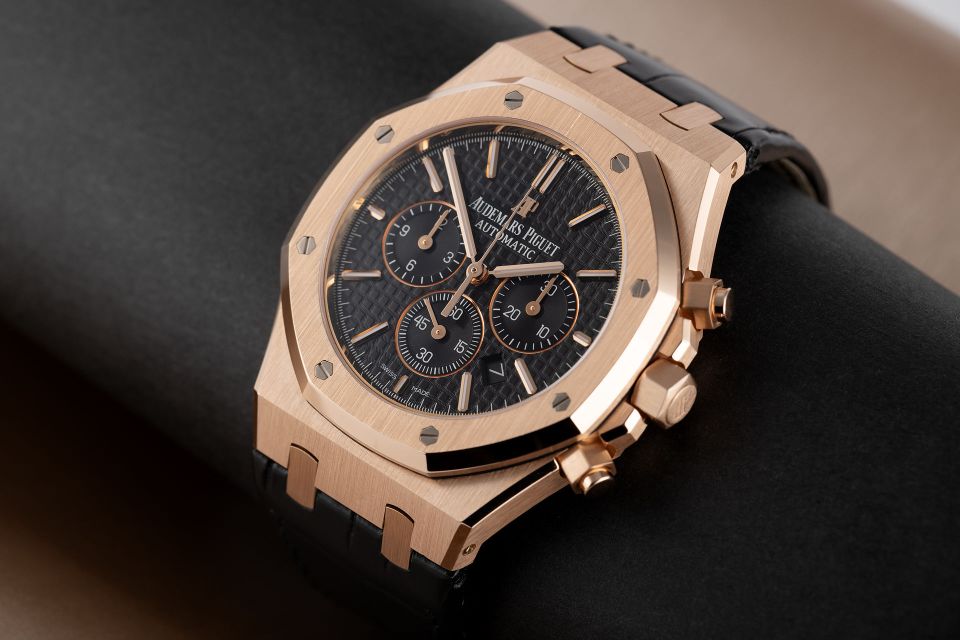  The Audumars Piguet Royal Oak Chrono is worth £50,000