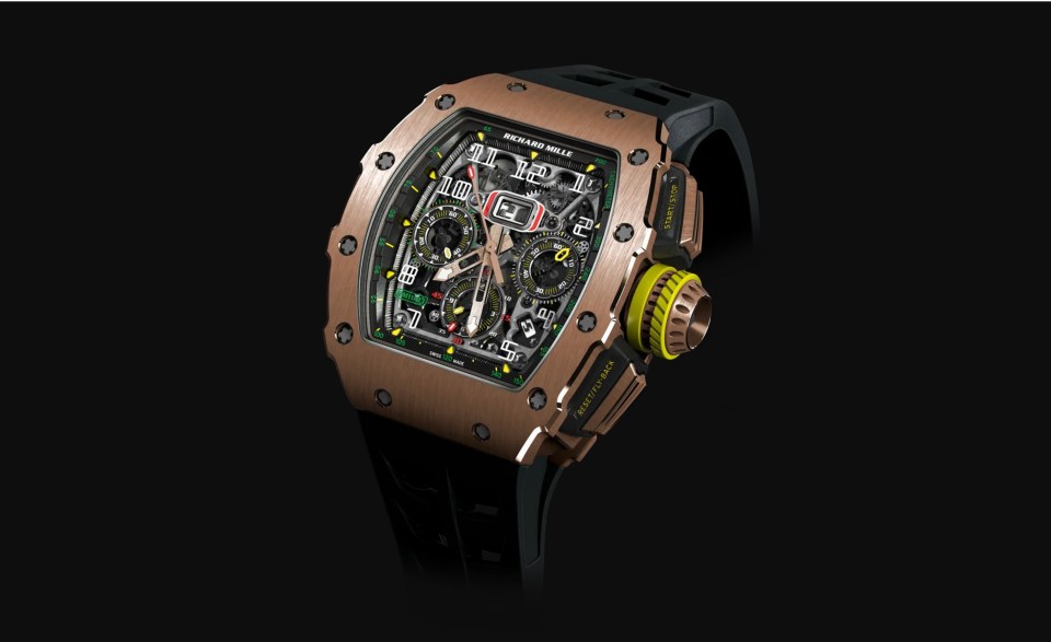  The Richard Mille 1103 is worth £150,000