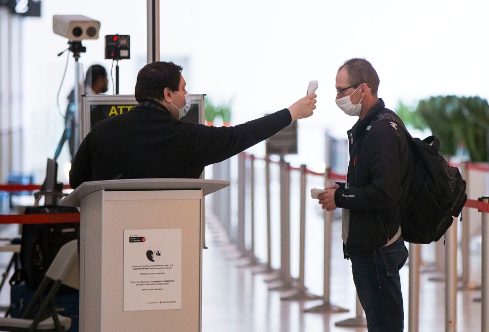  Heathrow's chief exec wants heat monitoring tests, seen in action here in Toronto.