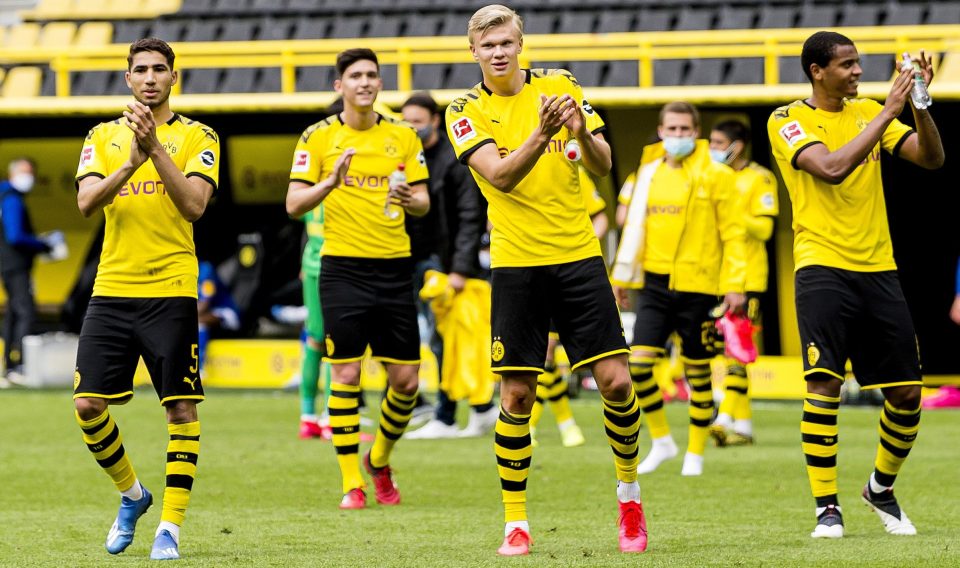  Erling Haaland has been stand-out performer for Dortmund scoring 57 goals in all competitions since his arrival