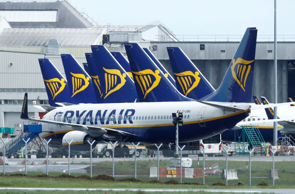 Ryanair expects to operate just one per cent of its planned flights between April and June this year