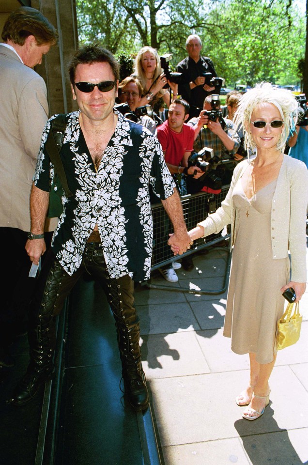  The couple, pictured together, got married in 1990