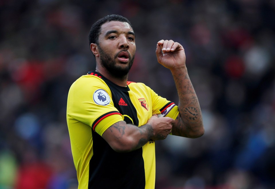  Troy Deeney is one of the Premier League stars who is not back at training