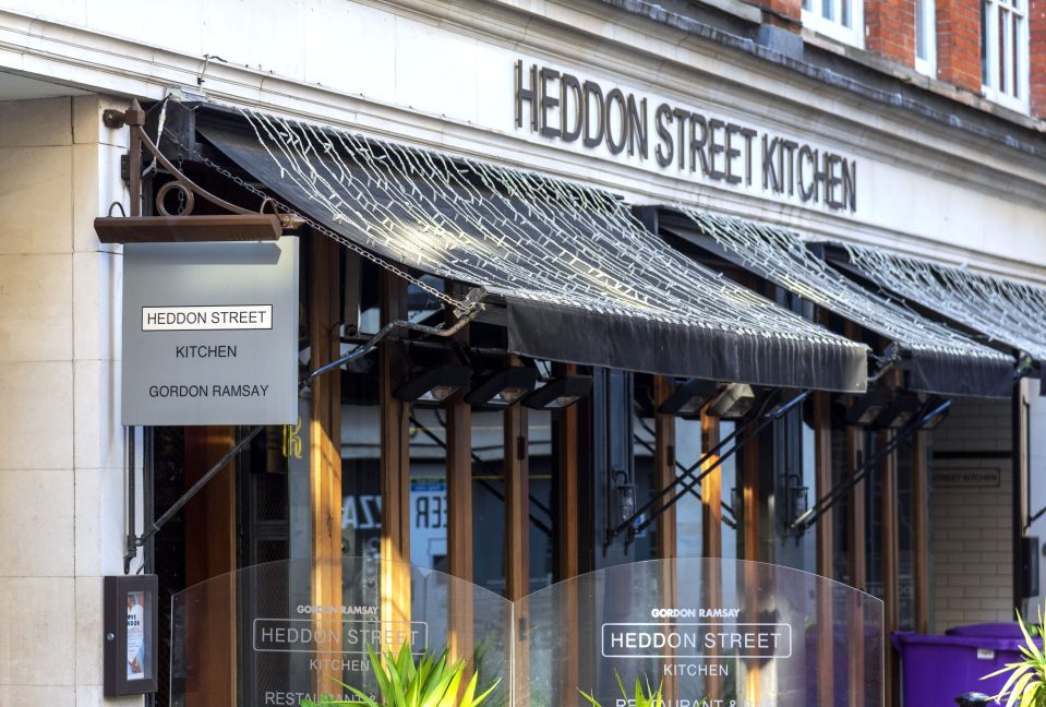  Tory MP Alec Shelbrooke questioned whether Ramsay - who runs the Heddon Street Kitchen, pictured - had 'exploited the taxpayer'