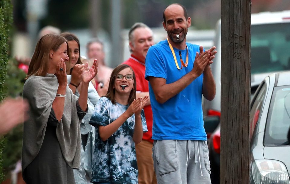  Millions up and down have stepped outside their homes each Thursday to clap our NHS heroes