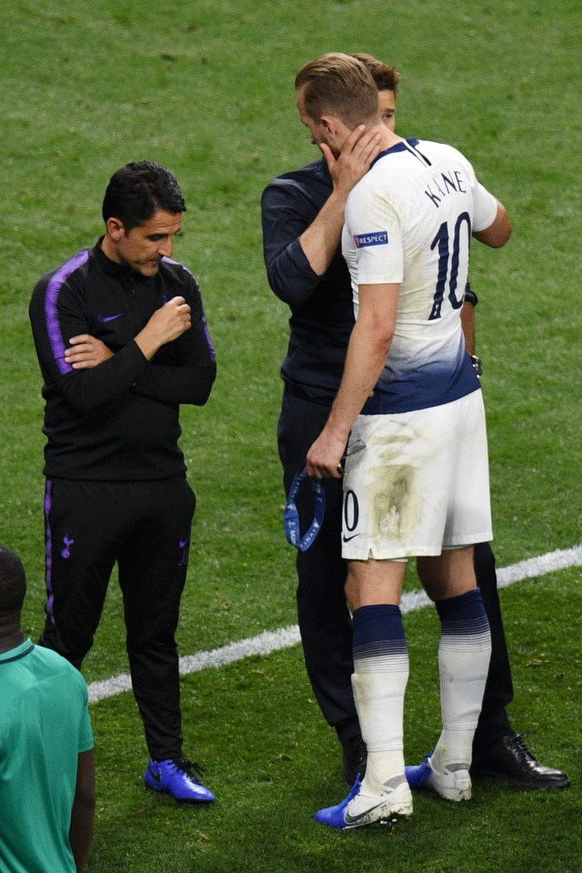 Harry Kane, rushed back from injury, could do nothing to prevent a Liverpool win in Madrid - the beginning of the end for Poch