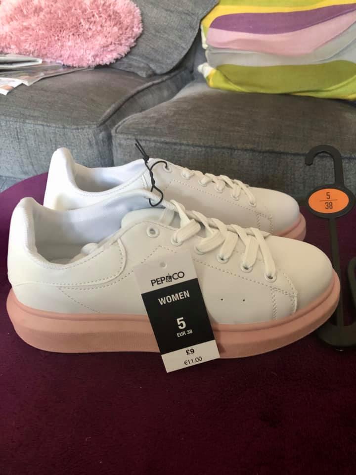 A mum picked up these trainers for £9 in Poundland 