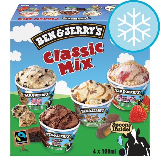  A box of Ben & Jerry's ice cream will set you back a whopping £4 at Tesco