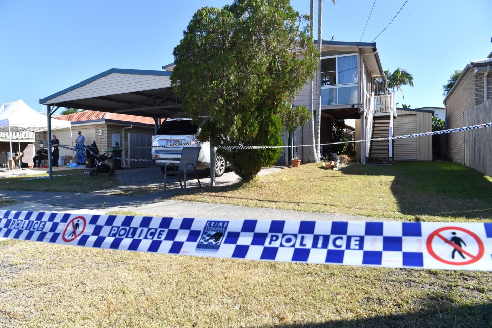  The Cannon Hill home was taped off by police to allow for the investigation