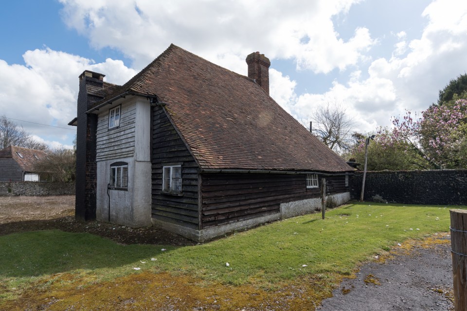  The three-bed house only has permission for a renovation at the moment