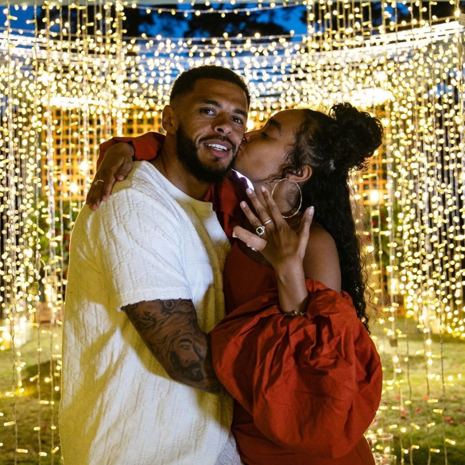  Little Mix's Leigh-Anne Pinnock and her boyfriend Andre Gray got engaged on their anniversary