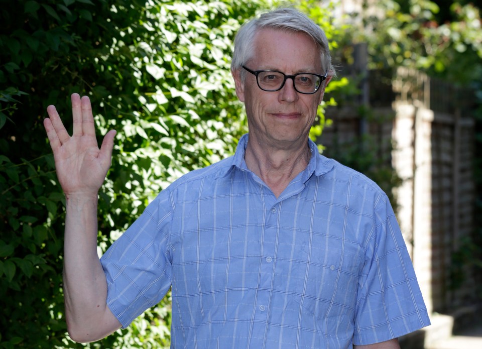  Top government scientist Prof Robert West wants people to adopt a Star Trek salute