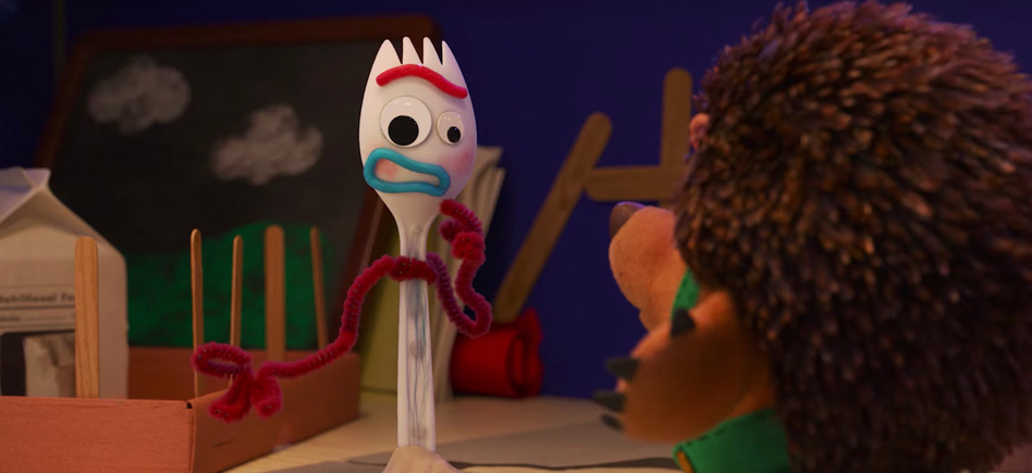  Forky was a new addition to the Toy Story franchise in Toy Story 4, so much so he landed his own spin-off series