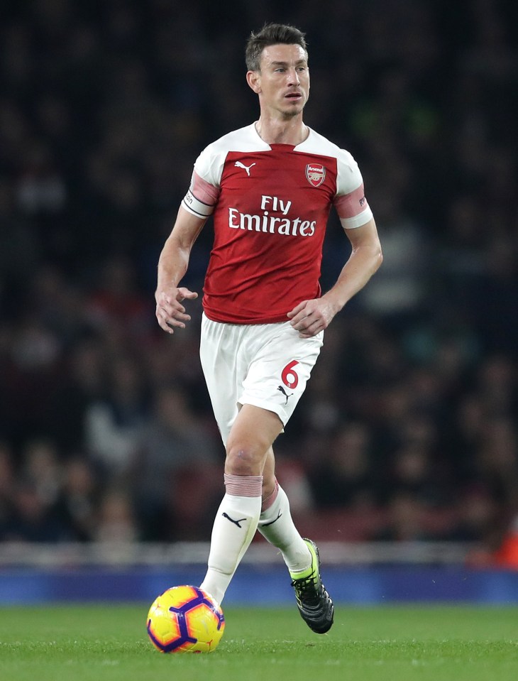  Centre-back, Laurent Koscielny