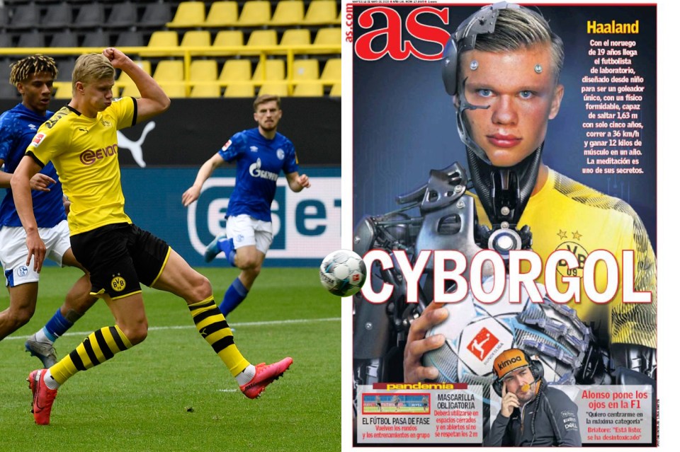  Haaland is football's 'cyborg' ready to destroy any defence in front of him