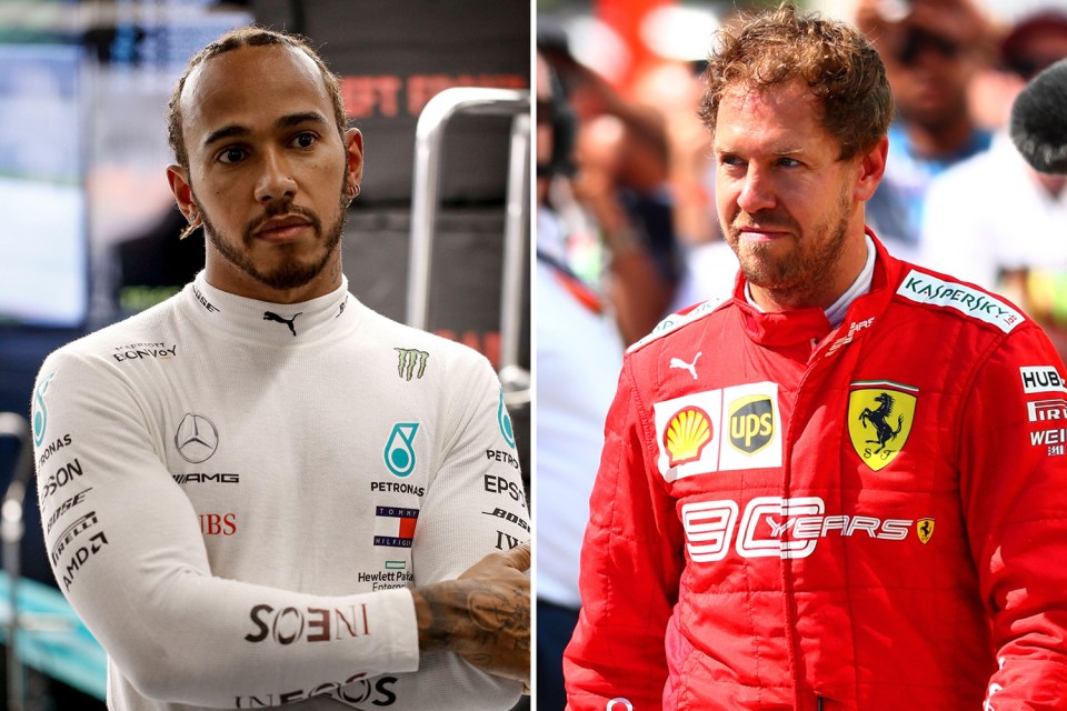  Lewis Hamilton and Sebastian Vettel could be set for a sensational switch that would rock F1