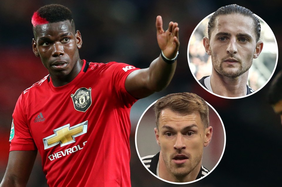  Manchester United have reportedly been offered Aaron Ramsey and Rabiot by Juventus for Paul Pogba