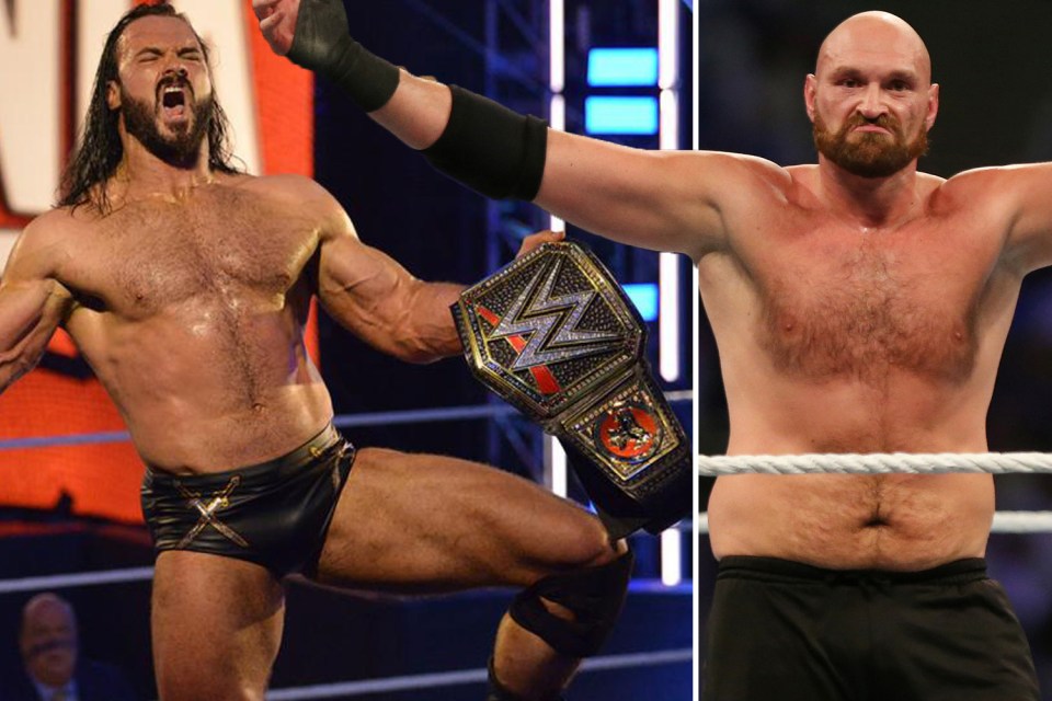  Drew McIntyre wants to take on Tyson Fury in a Battle of Britain